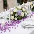 Koristehelmet Ø8mm violetit 250 kpl | Floristik24.fi