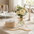 Koristenauha samettinauha lahjanauha sametti beige 10mm 20m | Floristik24.fi