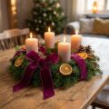 Samettinauha koristenauha sametti lahjanauha Erika 40mm 8m | Floristik24.fi