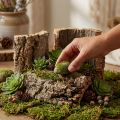 Luonnonkorkkikuori, 5-osainen askartelu- ja koristelusarja, 30x20cm | Floristik24.fi
