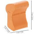 Kukkaruukun jalat, välikappaleet kukkaruukkuihin, 7 cm, 3 kpl | Floristik24.fi