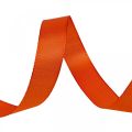 Floristik24 Lahja- ja koristenauha Oranssi silkkinauha 25mm 50m