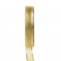 Floristik24 Lahjanauha Gold Ring Effect 15mm 25m 25mm