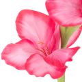 Keinotekoinen gladiolaas koristeellisilla kukilla, 88cm | Floristik24.fi