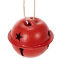 Floristik24 Kellomaiset koristeelliset riipukset tähtiaiheella, 3 cm, 9 kpl