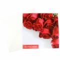 Floristik24 Lahjakortti punaisia ruusuja + kirjekuori 1kpl