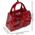 Koristeellinen käsilaukku rusetilla ripustettavaksi, 10 cm | Floristik24.fi