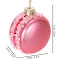 Joulukuusen koriste macaron-riipus 6 cm | Floristik24.fi
