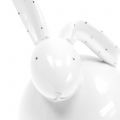 Floristik24 Keraaminen kani valkoinen 14cm 2kpl