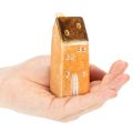 Koristeellinen keraaminen miniatyyritalo ikkunalaudalle, 10 cm, 3 kpl | Floristik24.fi