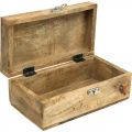 Floristik24 Puinen laatikko kannella korurasia puinen laatikko 21,5×11×8,5 cm
