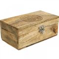 Floristik24 Puinen laatikko kannella korurasia puinen laatikko 21,5×11×8,5 cm