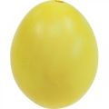 Floristik24 Pääsiäismunat Keltaiset puhalletut munat Kanamuna 5,5 cm 10 kpl