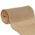 Floristik24 Juuttinauha luonnollinen rustiikki pöytäjalka juuttipöytänauha 20cm 9m