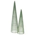 Floristik24 Metalliset kukkakävyt, vihreät, kukka-asetelmiin, 62 cm, 2 kpl