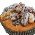 Keinotekoiset muffinit pähkinöillä 7cm 3kpl