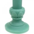 Floristik24 Deco kynttilä retro kynttilävaha pöytäkoriste vihreä 25cm