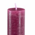 Kynttilät yksiväriset Berry stick kynttilät 34x240mm 4 kpl | Floristik24.fi