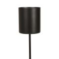 Kynttilänjalka, musta, Ø3,2 cm, 4 kpl | Floristik24.fi