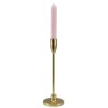 Floristik24 Kynttilänjalka kultainen kynttilänjalka metallia H26cm