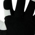 Floristik24 Kixx Lycra Gloves koko 8 musta, vaaleanharmaa