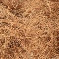 Kookoskuitu luonnonkuitu kasvikuitu luonnonkuitu askartelumateriaali 1kg | Floristik24.fi