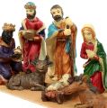Floristik24 Kristuksen syntymähahmot, joissa on 8 kuvaa