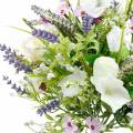 Floristik24 Keinotekoinen kimppu, pöytäkoristeita, silkkikukkia, kevätkimppu värikäs