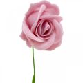 Keinotekoiset ruusut pinkki vaha ruusut deco ruusut vaha Ø6cm 18p