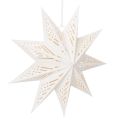 Floristik24 Joulutähti LED-koriste riippuvaan, lämmin valkoinen, sisätiloihin, 38 cm