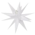 Floristik24 Koristeellinen LED-tähti, lämmin valkoinen, ulkokäyttöön, ajastimella, 40 cm