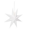 Floristik24 LED-riippuvalaisintähti ajastimella, lämmin valkoinen, ulkokäyttöön, 38 cm