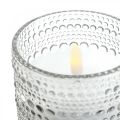 Floristik24 LED kynttilä vaha pylväs kynttilä LED lyhty Ø8,5cm K10cm