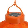 Lampion LED aurinkopaneelilla 20cm oranssi | Floristik24.fi