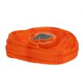 Lampion LED aurinkopaneelilla 20cm oranssi | Floristik24.fi