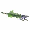 Floristik24 Keinotekoinen laventeliterttu ruohoilla 32cm