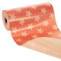 Tähdellinen kalvosinpaperi rullalle kukkakauppoihin, 25 cm x 100 m | Floristik24.fi