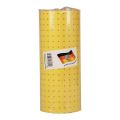 Floristik24 Mansettipaperi pehmopaperi keltaiset pisteet 25cm 100m