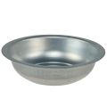 Floristik24 Käytetty metallikulho hopea metalli Ø36cm K9,5cm