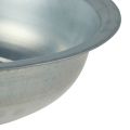 Käytetty metallikulho hopea metalli Ø36cm K9,5cm | Floristik24.fi