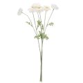 Keinounikko, valkoinen, pitkävartinen, 78 cm, 3 kpl | Floristik24.fi
