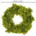 Keinotekoinen sammalseppele, koristeellinen pöydälle tai oveen, 28 cm | Floristik24.fi
