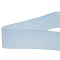 Floristik24 Koristeellinen nauha lahjanauha vaaleansininen nauha sininen helma 25mm 3m