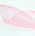Floristik24 Organza nauha lahjanauha vaaleanpunainen nauha helma 40mm 50m