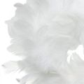 Floristik24 Pääsiäiskoriste kevätseppele valkoinen Ø16cm kevätkoristeita