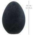 Pääsiäismuna muovinen musta muna Pääsiäiskoristeita parvi 40cm