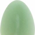 Floristik24 Pääsiäismuna pastellivihreä H25cm pääsiäiskoriste Flocked Deco Egg