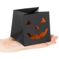Paperipussi kurpitsankasvojen istutuslaatikko Halloween-koriste 10 cm 6 kpl | Floristik24.fi