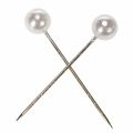 Pearl Head Pins Valkoinen Ø15mm 75mm | Floristik24.fi