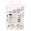 Pearl Head Pins Valkoinen